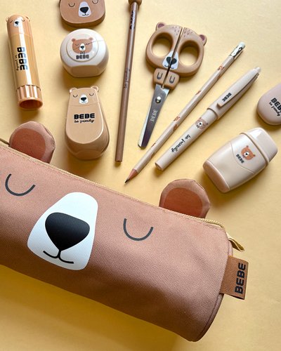 Trousse 3 poches Ours