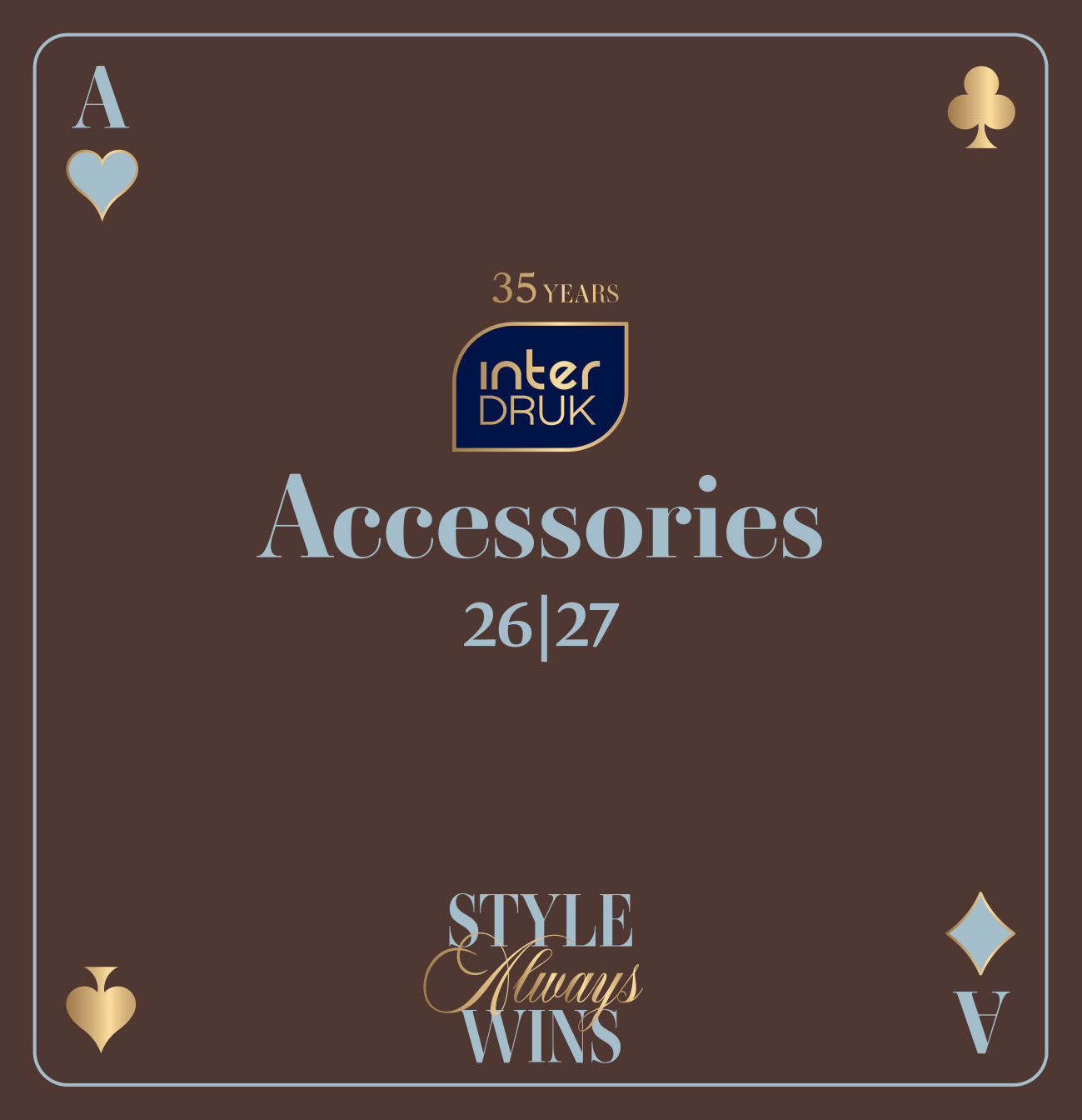 Catalogue Accessories