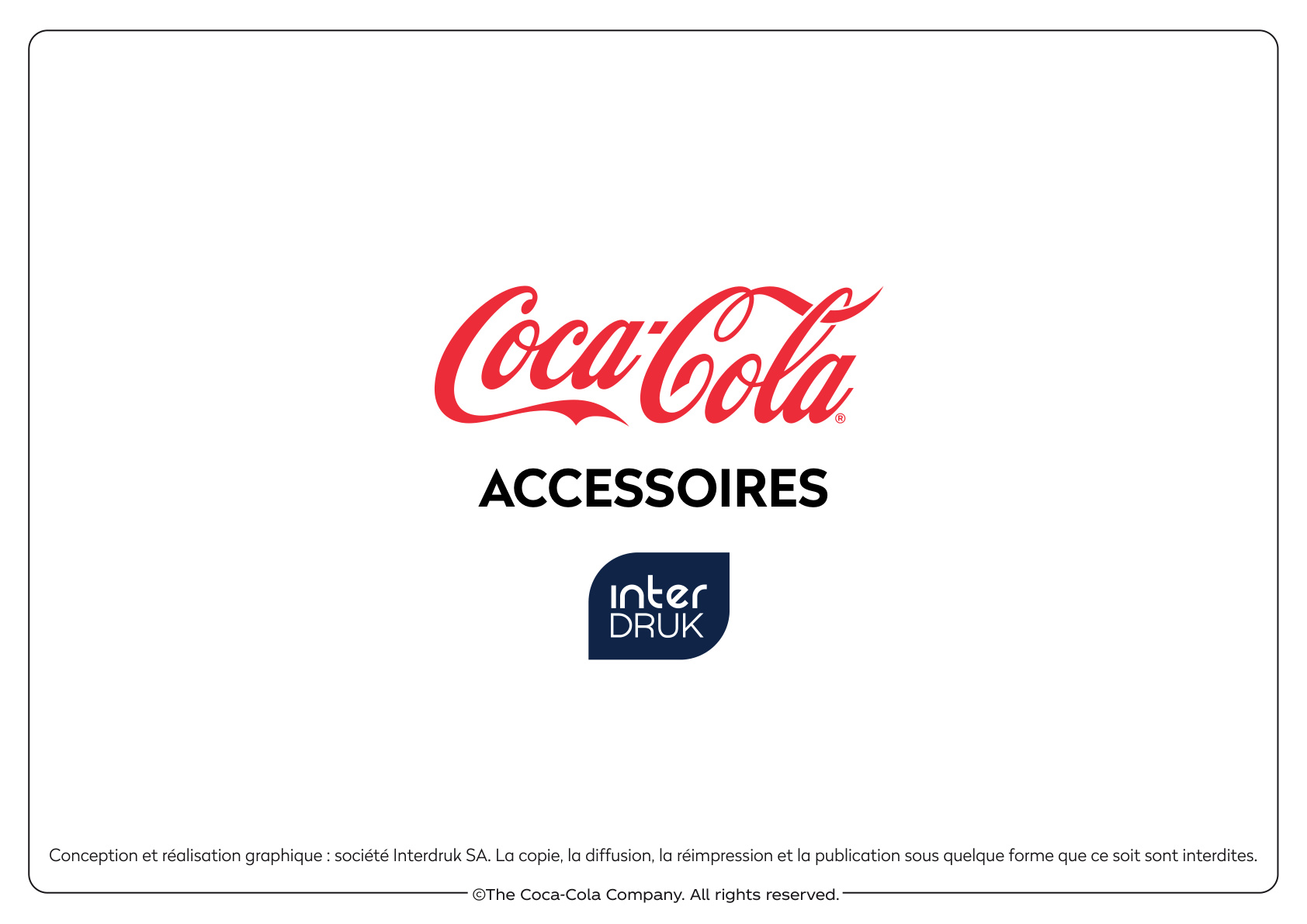 Catalogue Coca-Cola